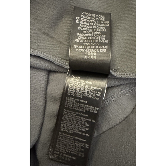 Marmot Vest Men Iron Gray Rocklin Fleece Full Zip Size Large (Logo) - Picture 8 of 8